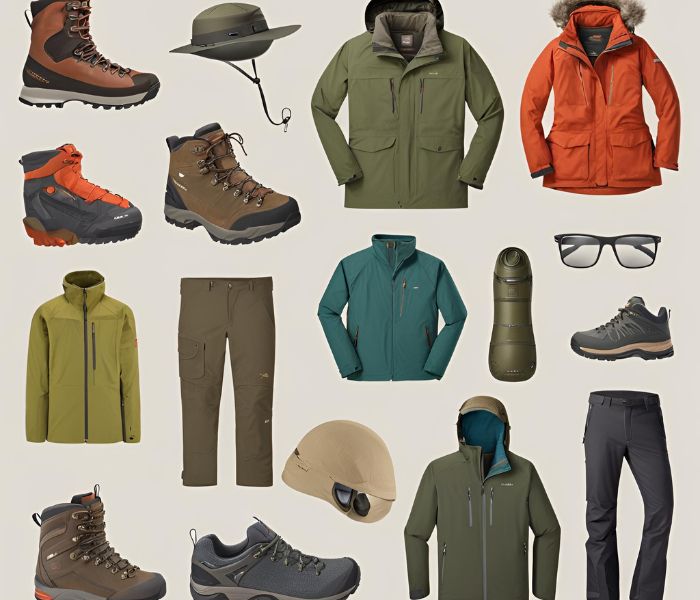 Outdoor clothing and footwear